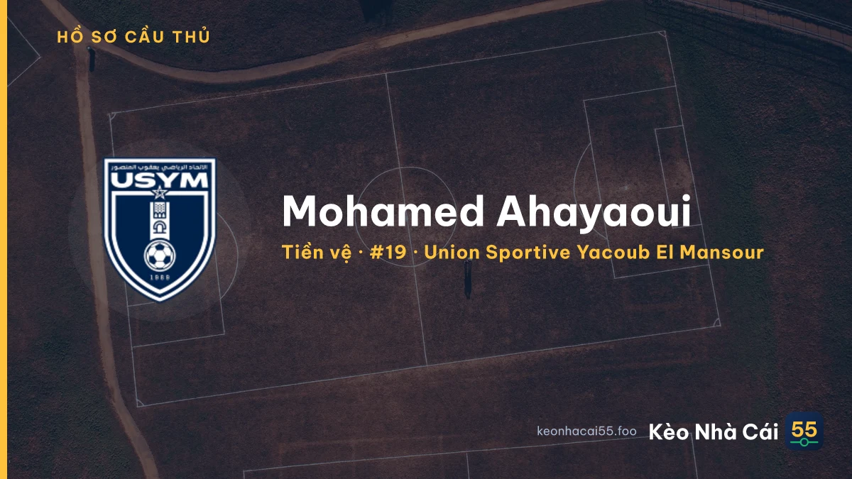 Mohamed Ahayaoui — Union Sportive Yacoub El Mansour