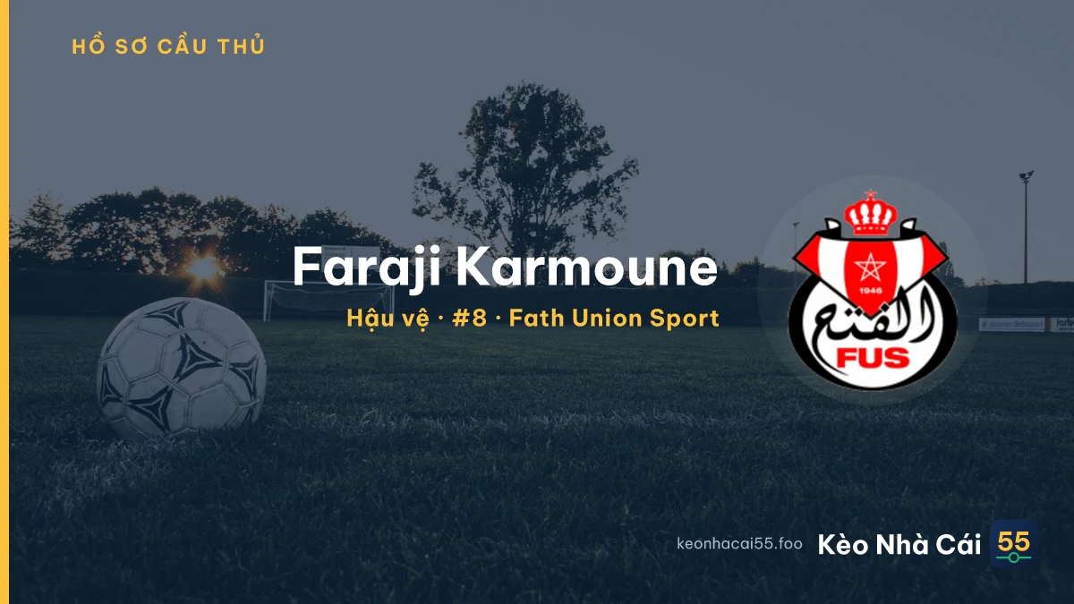 Faraji Karmoune — Fath Union Sport