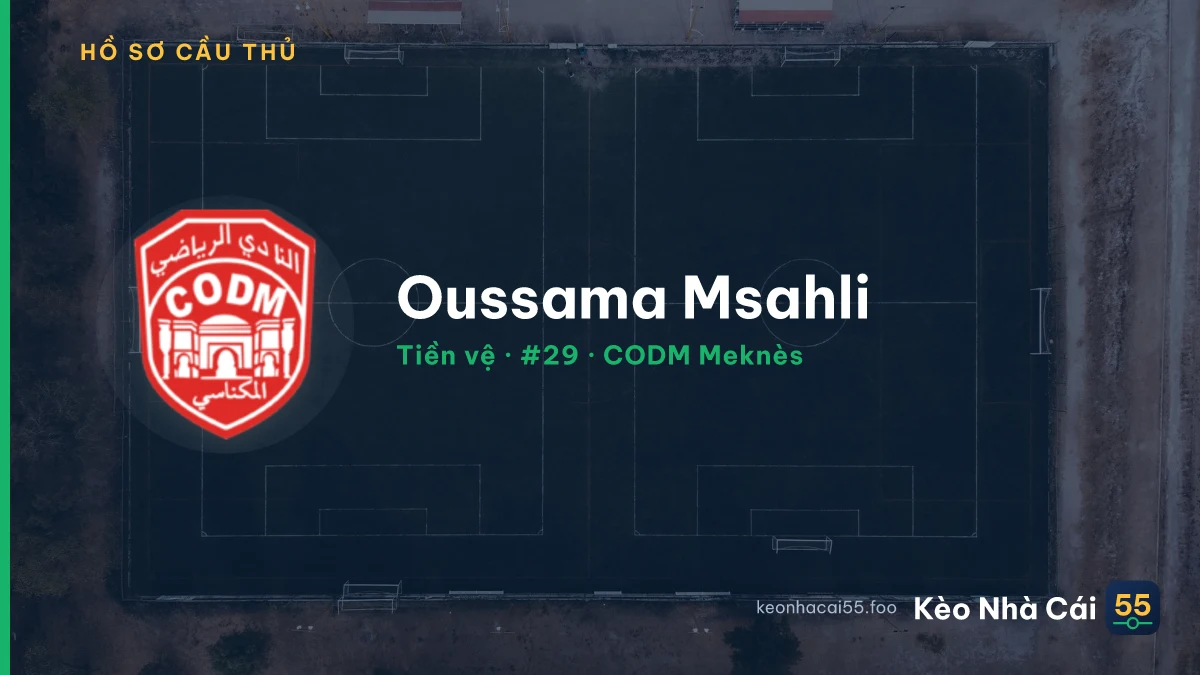Oussama Msahli — CODM Meknès