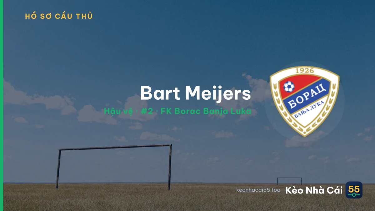 Bart Meijers — FK Borac Banja Luka