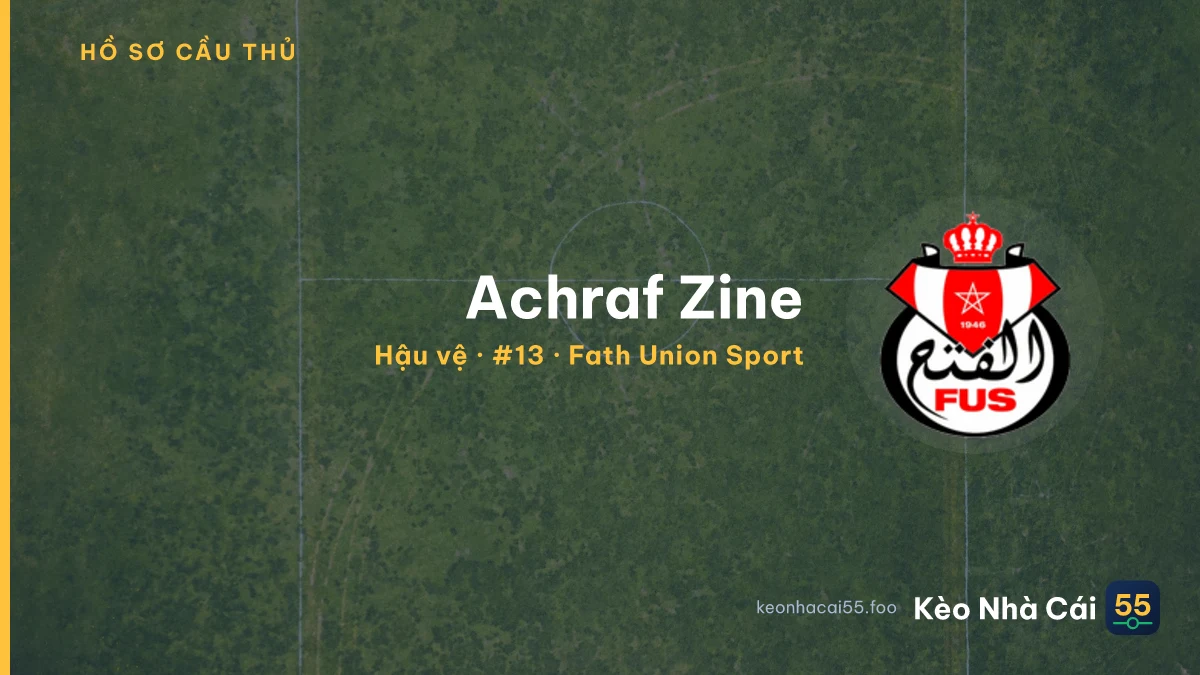 Achraf Zine — Fath Union Sport