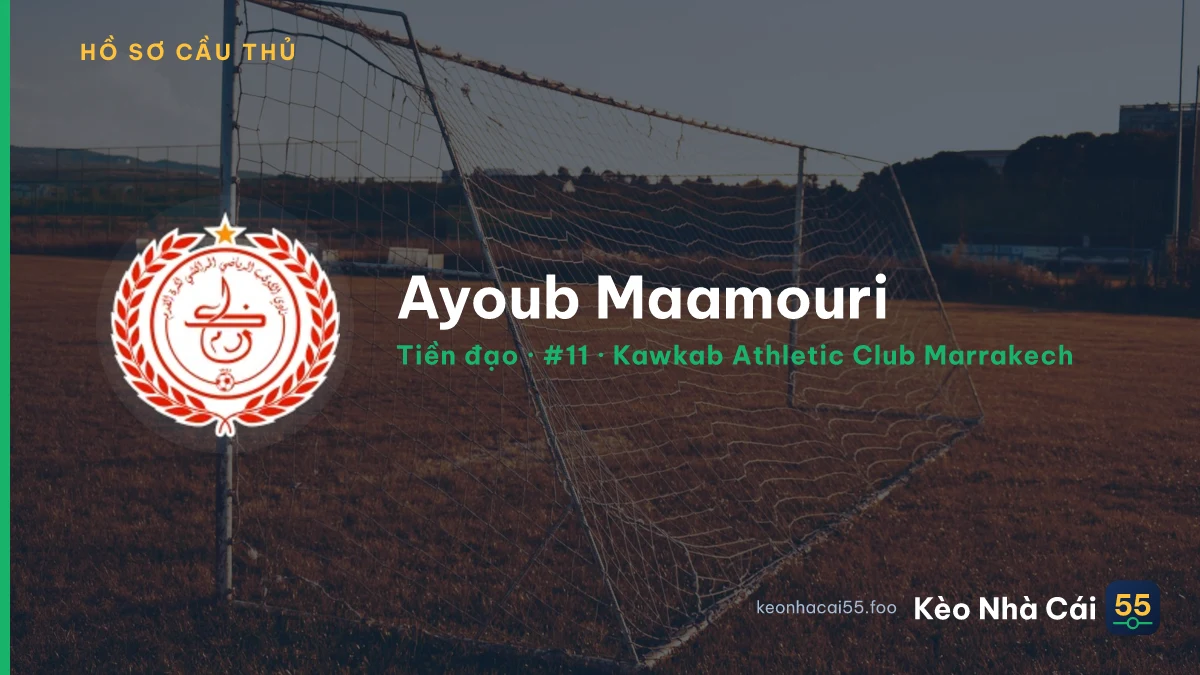 Ayoub Maamouri — Kawkab Athletic Club Marrakech