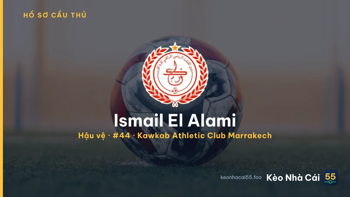 Ismail El Alami — Kawkab Athletic Club Marrakech