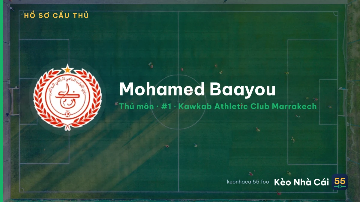 Mohamed Baayou — Kawkab Athletic Club Marrakech