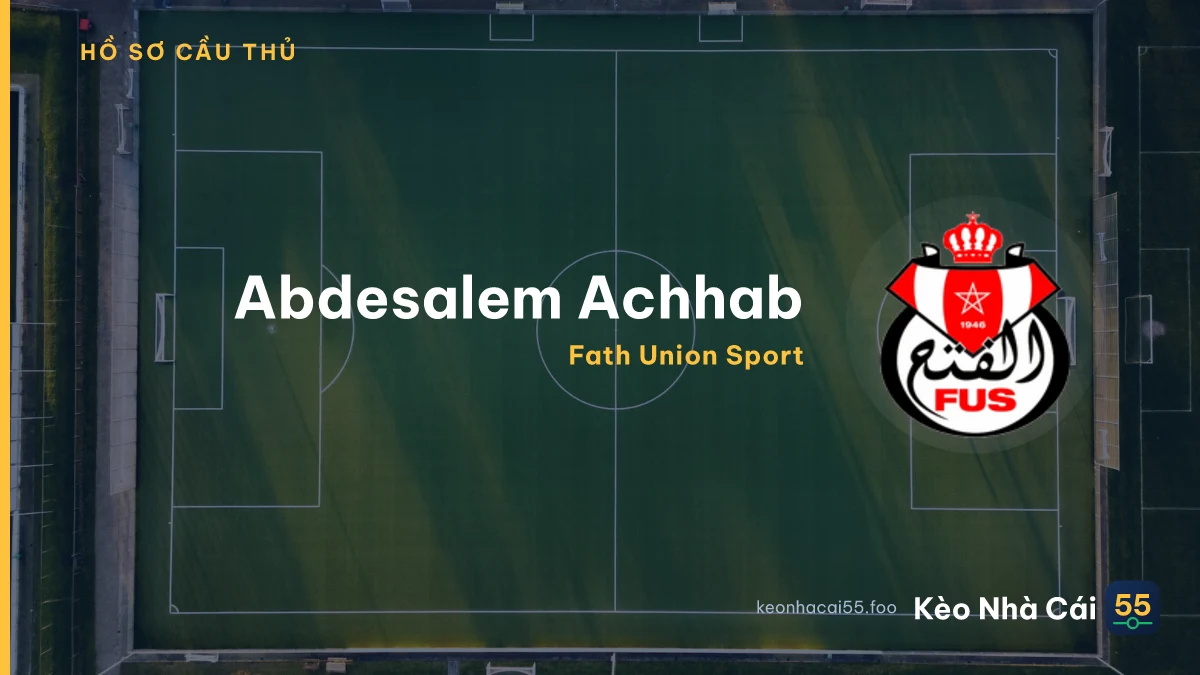 Abdesalem Achhab — Fath Union Sport