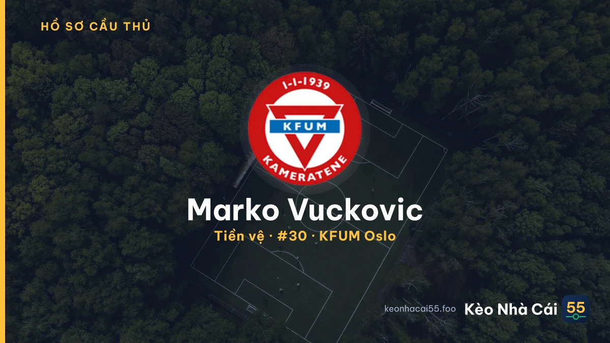 Marko Vuckovic — KFUM Oslo