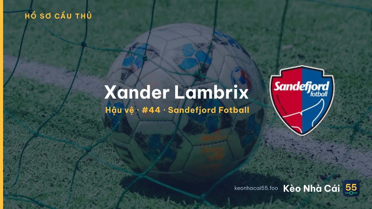 Xander Lambrix — Sandefjord Fotball