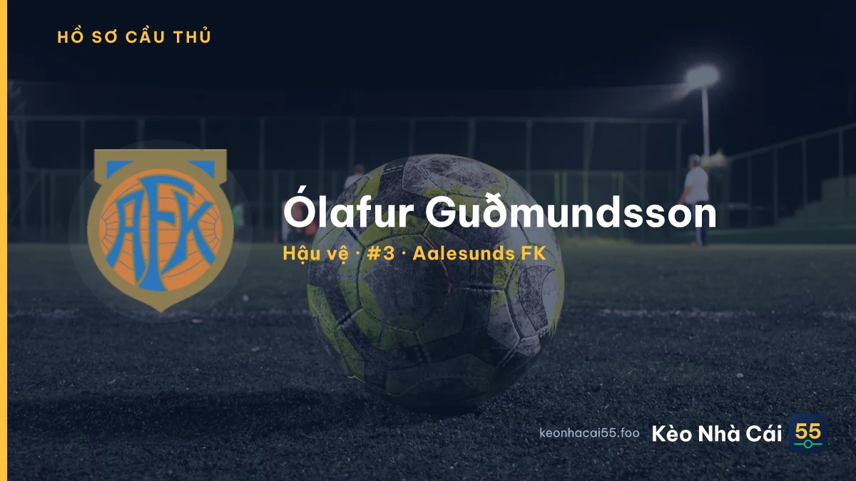 Ólafur Guðmundsson — Aalesunds FK