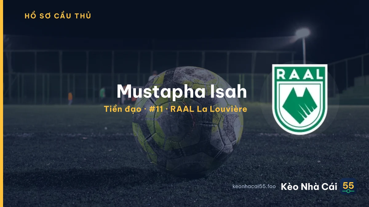 Mustapha Isah — RAAL La Louvière