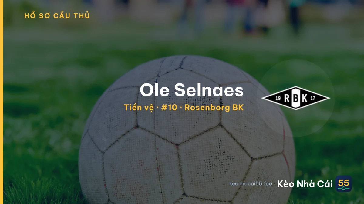 Ole Selnaes — Rosenborg BK