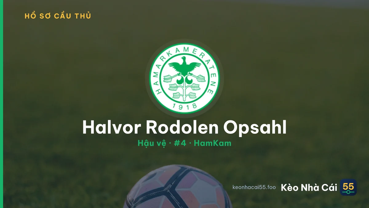 Halvor Rodolen Opsahl — HamKam