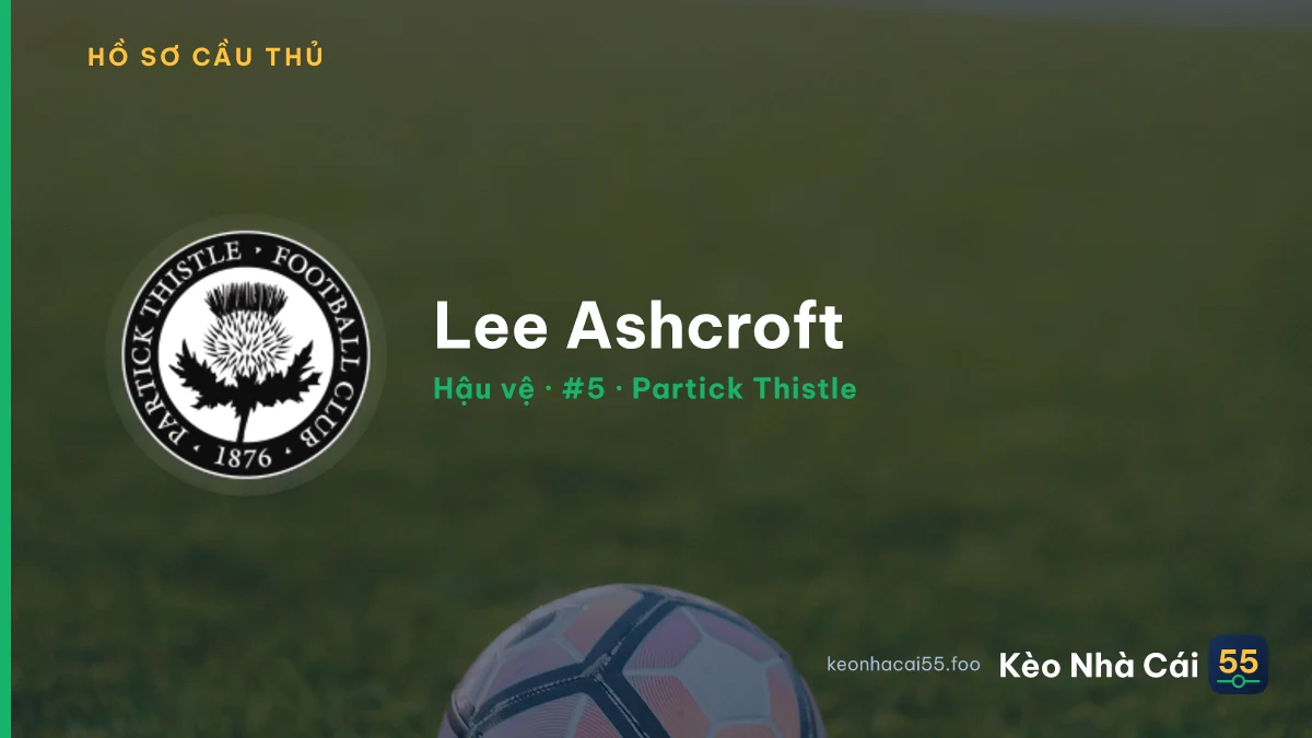 Lee Ashcroft — Partick Thistle