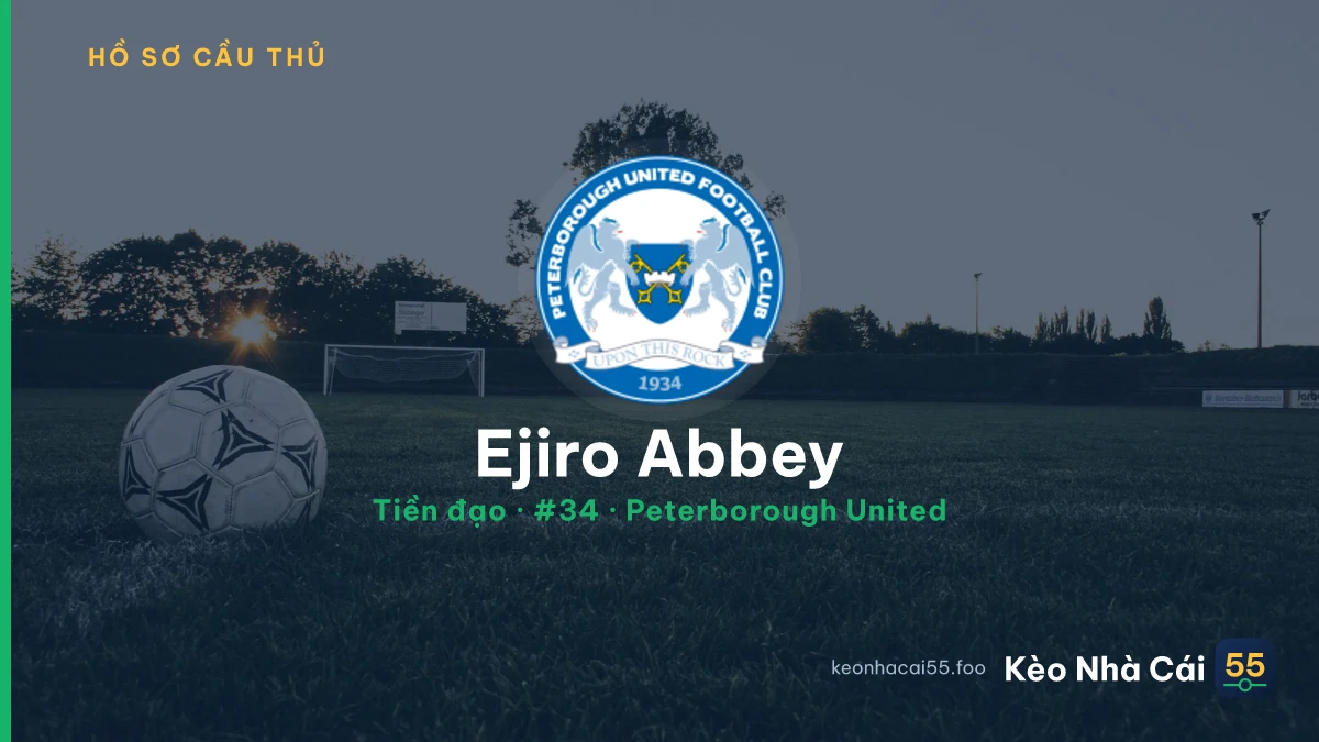 Ejiro Abbey — Peterborough United