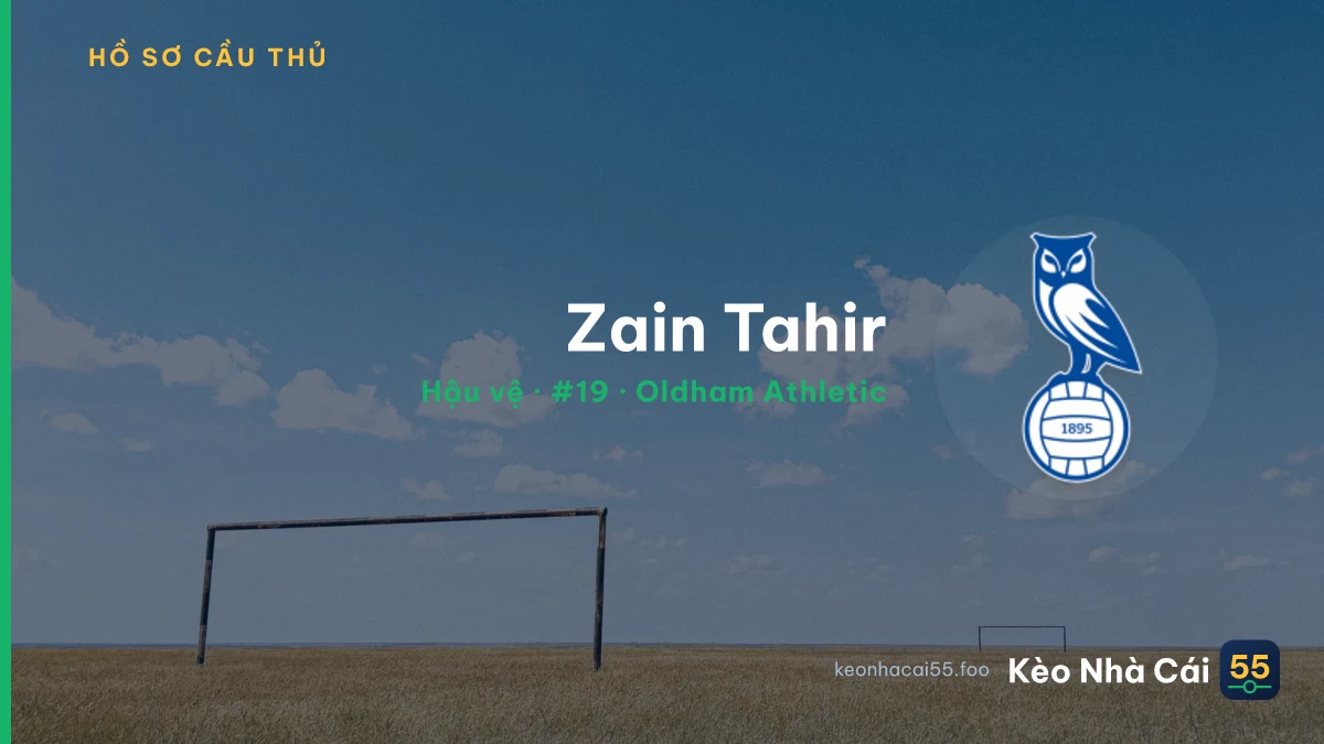 Zain Tahir — Oldham Athletic