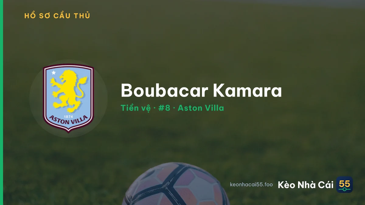 Boubacar Kamara — Aston Villa