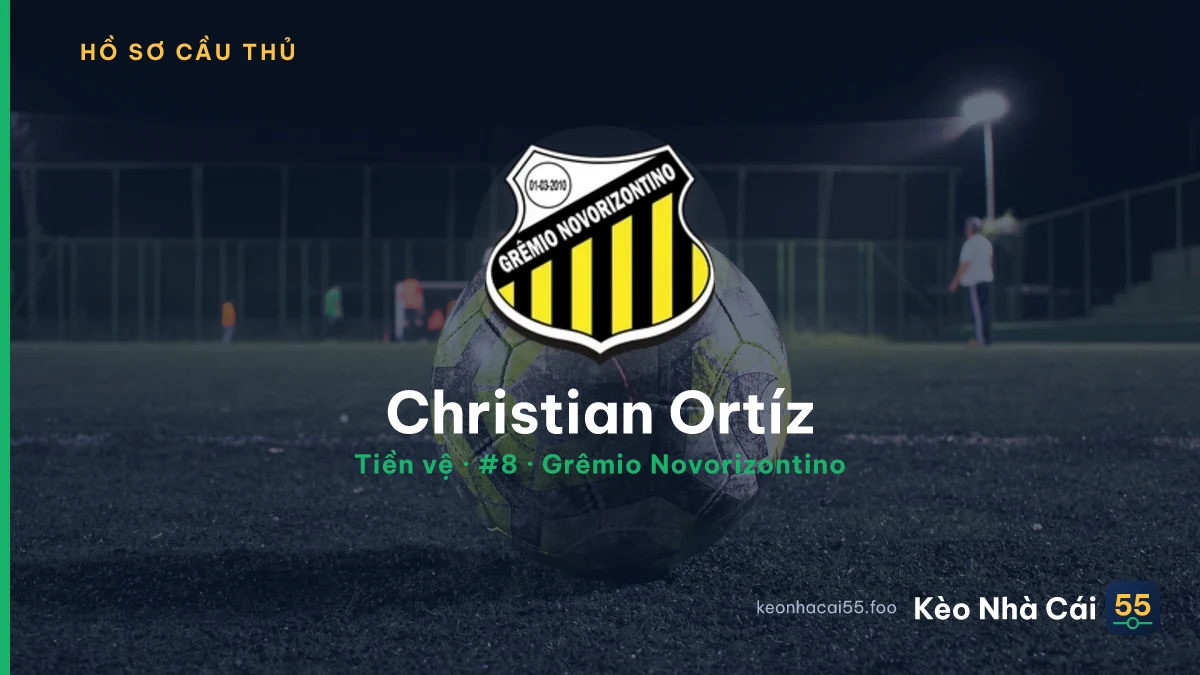 Christian Ortíz — Grêmio Novorizontino
