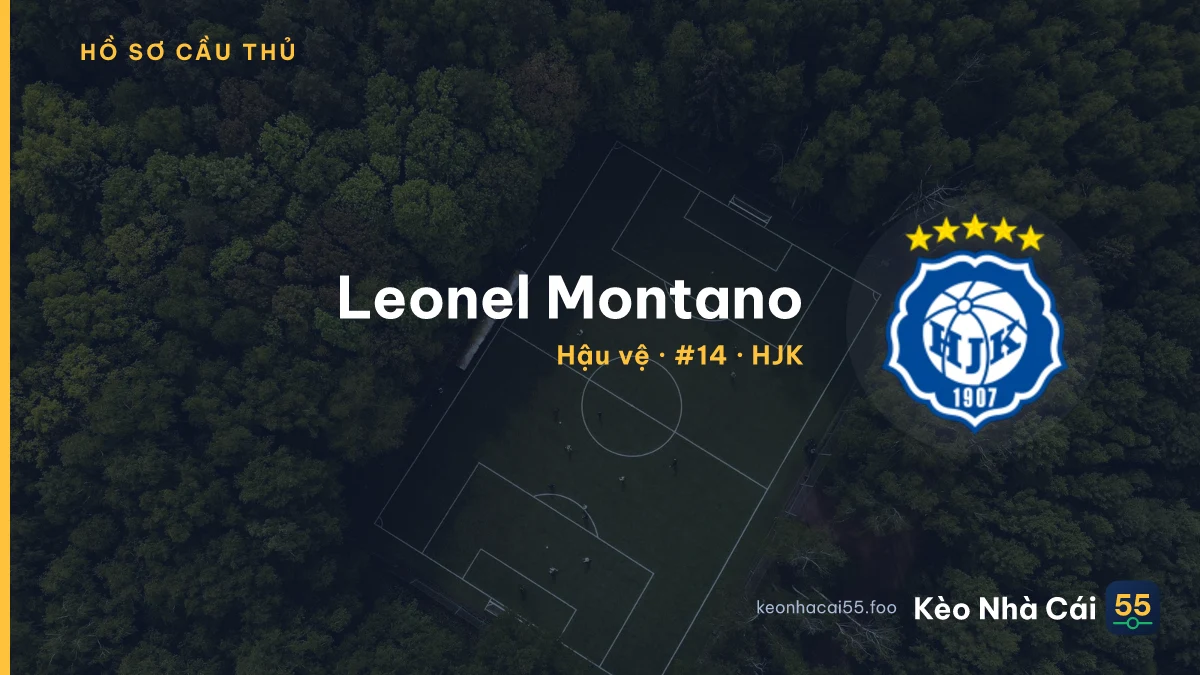 Leonel Montano — HJK