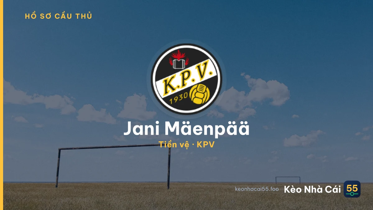 Jani Mäenpää — KPV