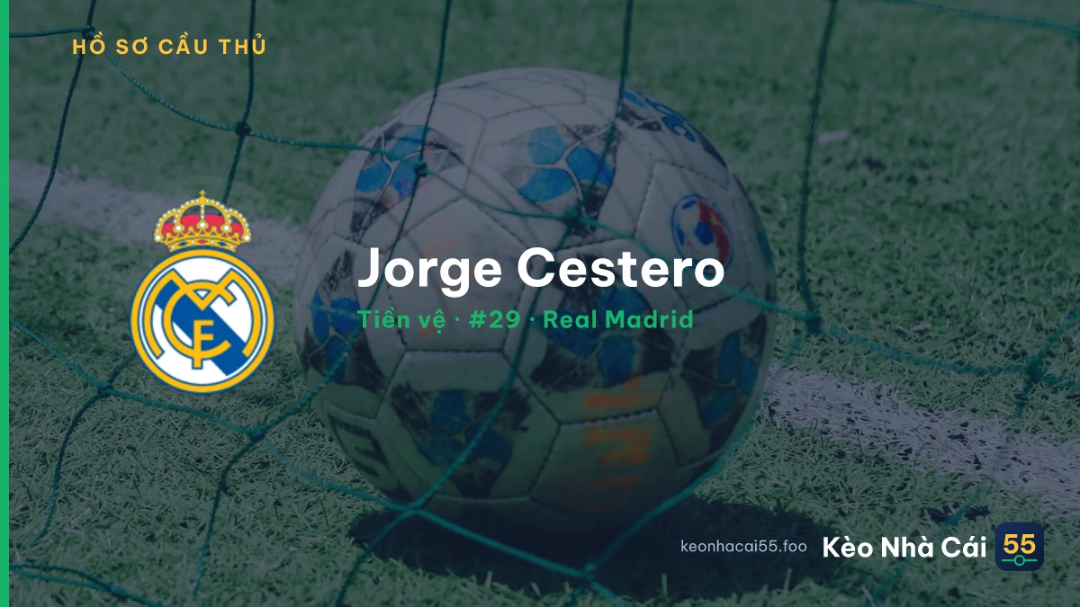 Jorge Cestero — Real Madrid