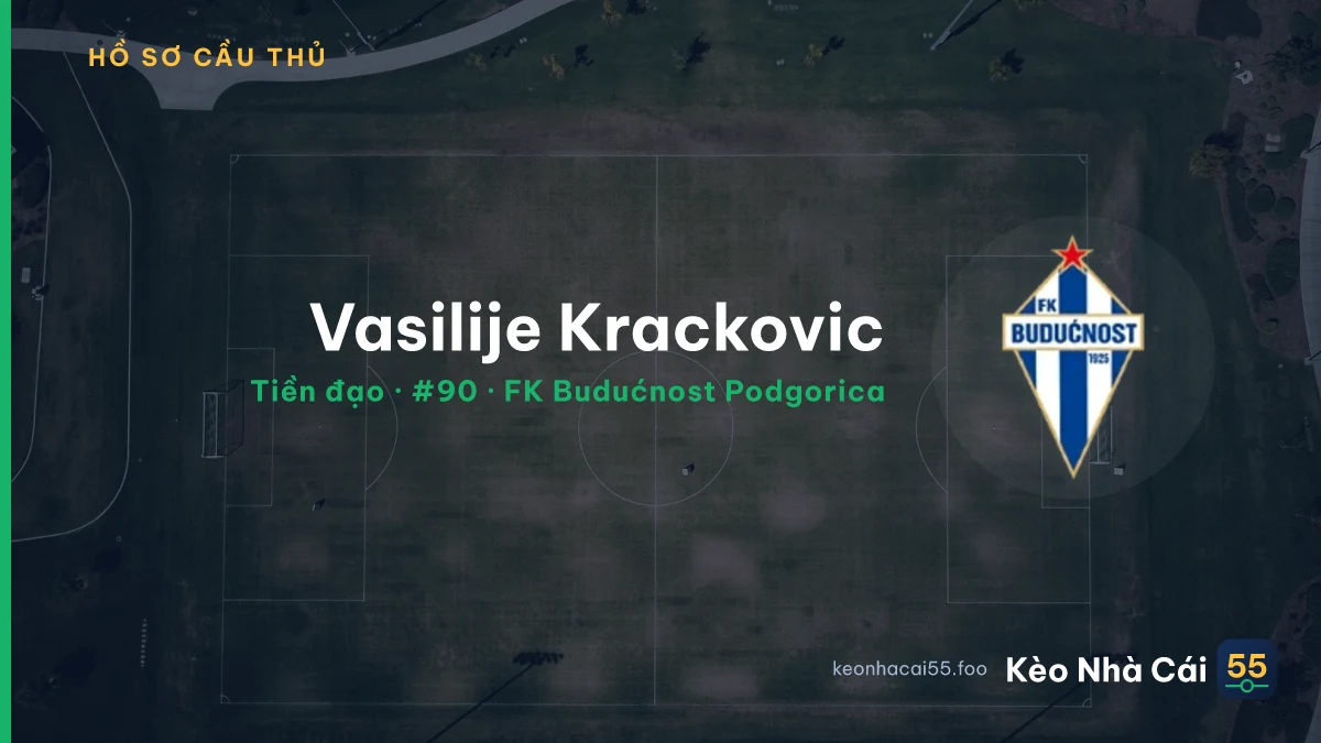 Vasilije Krackovic — FK Budućnost Podgorica
