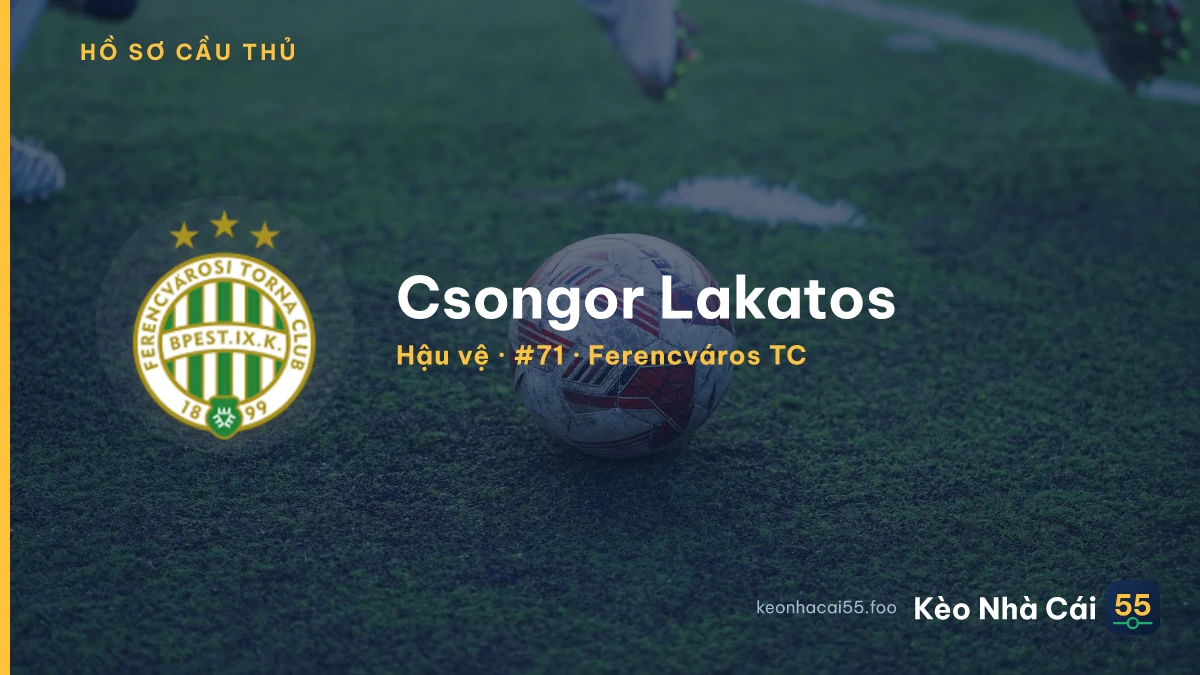 Csongor Lakatos — Ferencváros TC