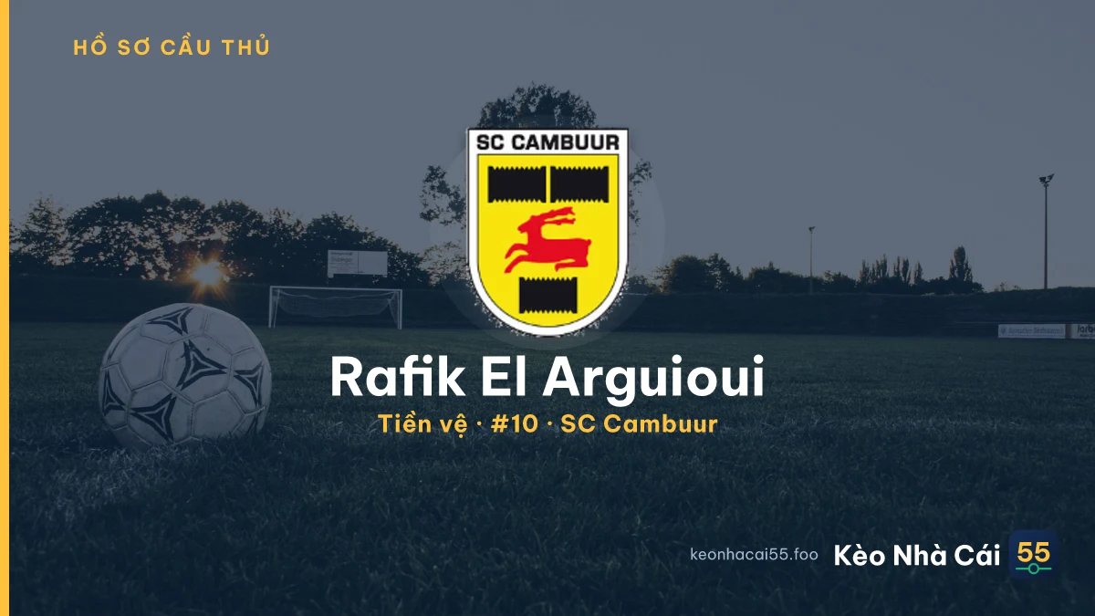 Rafik El Arguioui — SC Cambuur