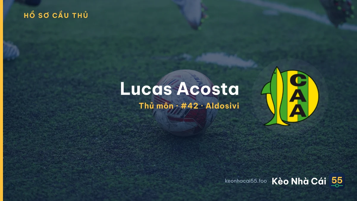 Lucas Acosta — Aldosivi