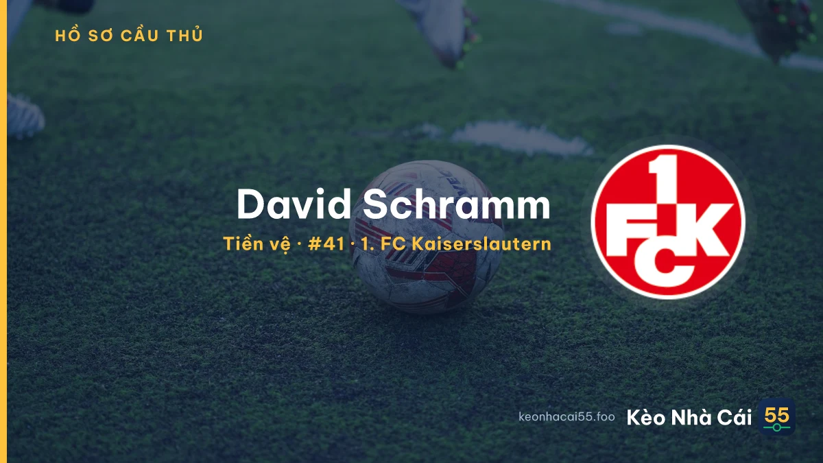 David Schramm — 1. FC Kaiserslautern