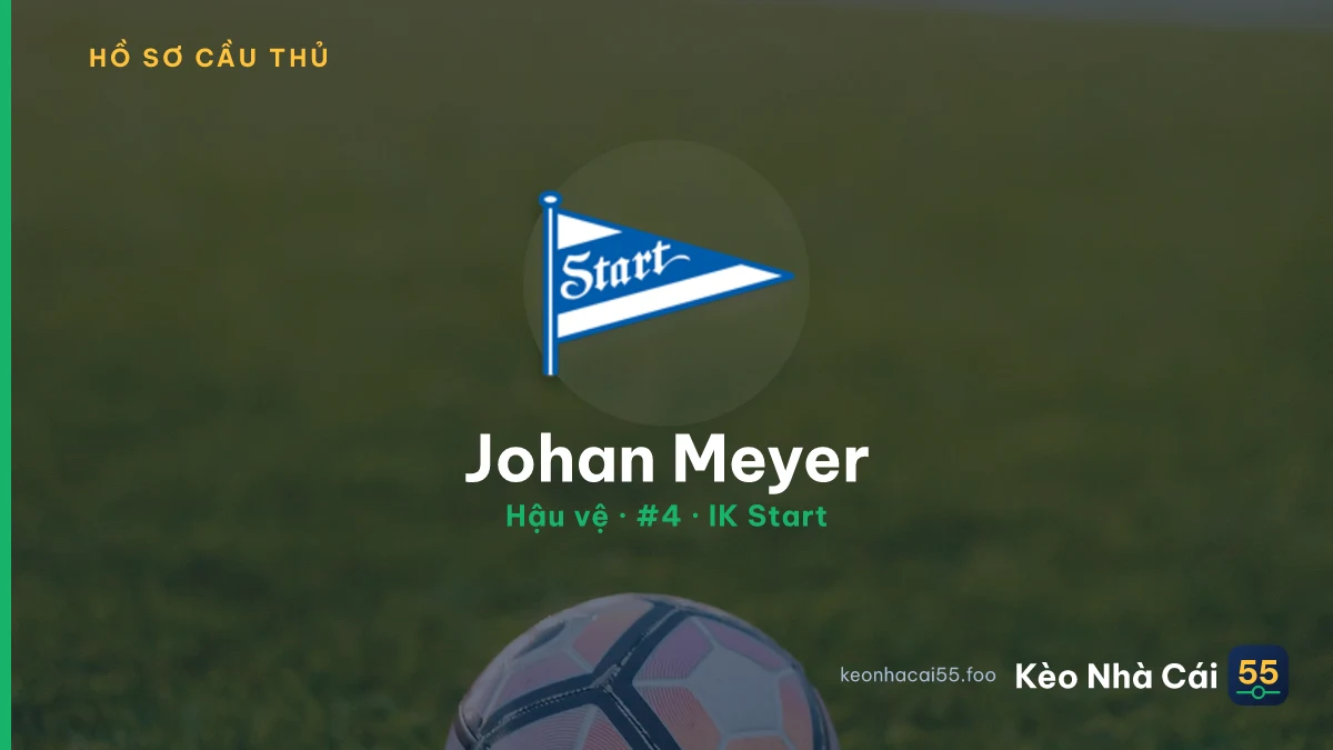 Johan Meyer — IK Start