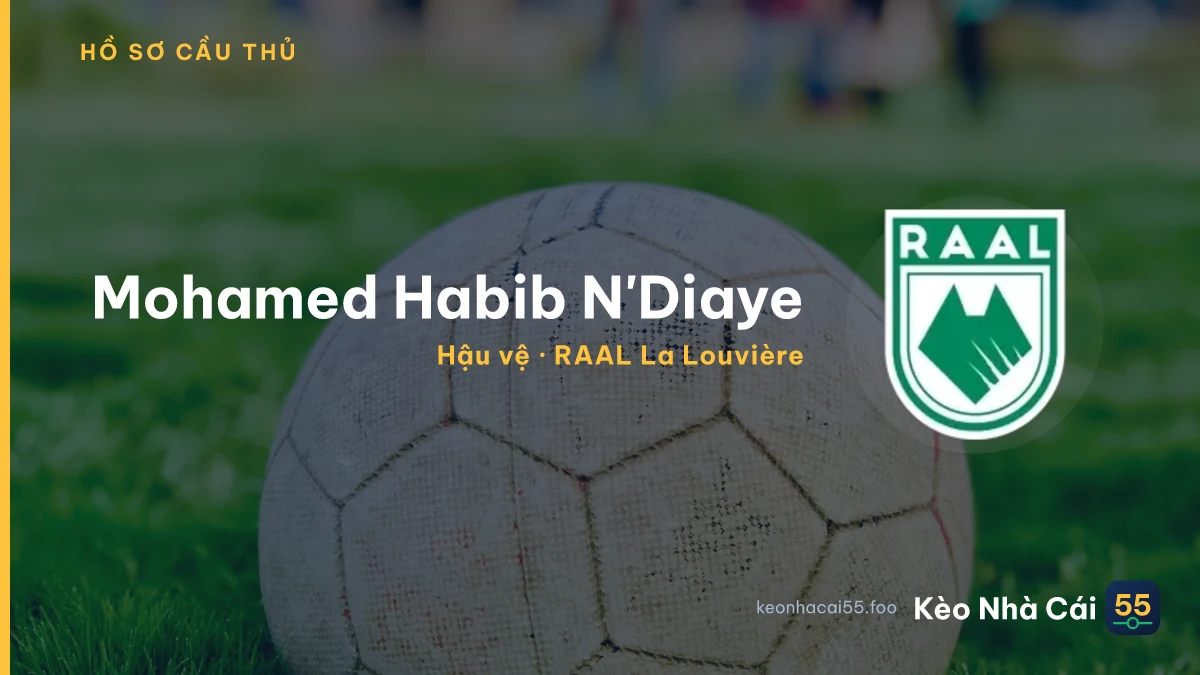 Mohamed Habib N'Diaye — RAAL La Louvière