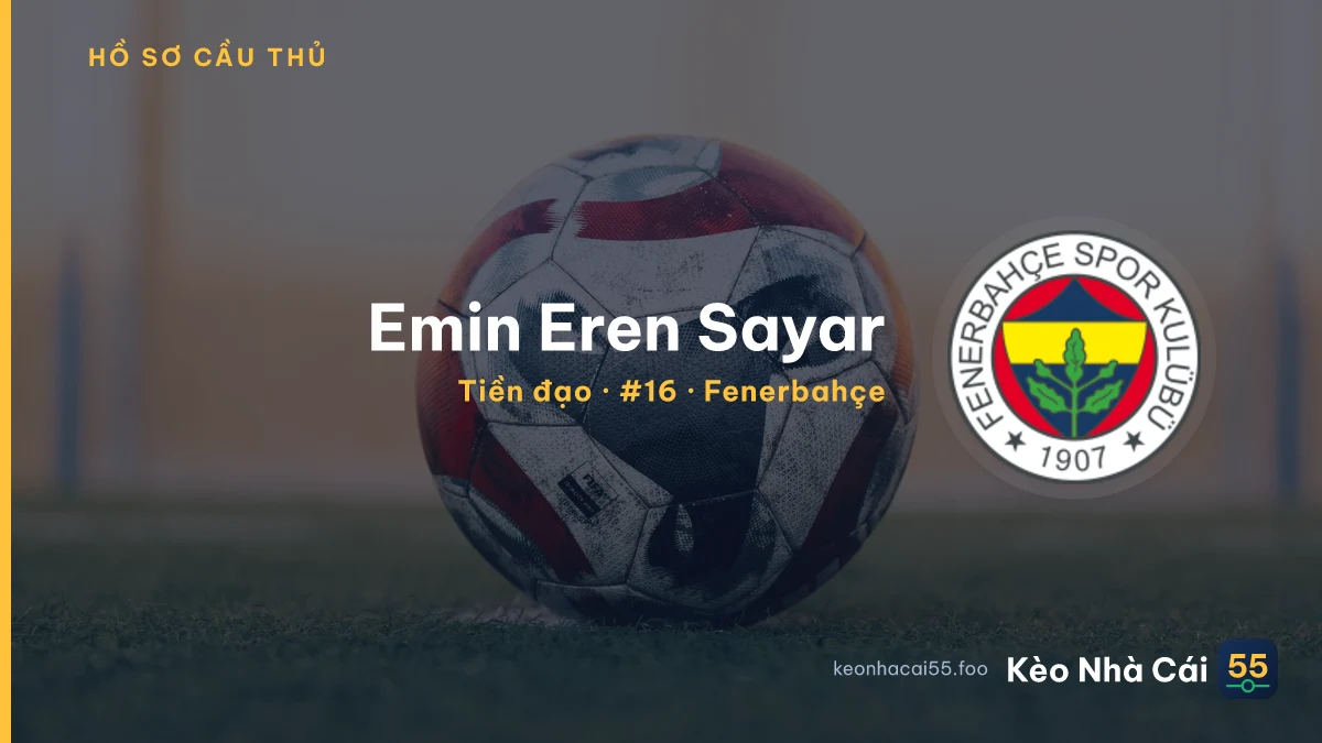 Emin Eren Sayar — Fenerbahçe
