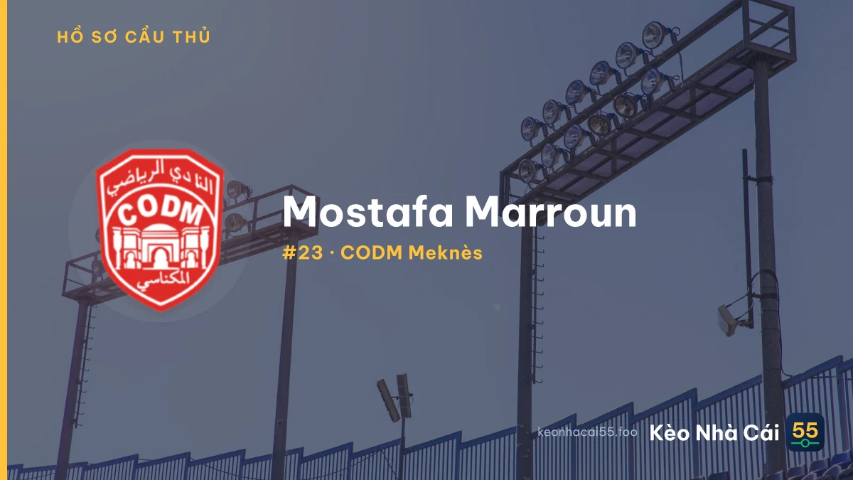 Mostafa Marroun — CODM Meknès