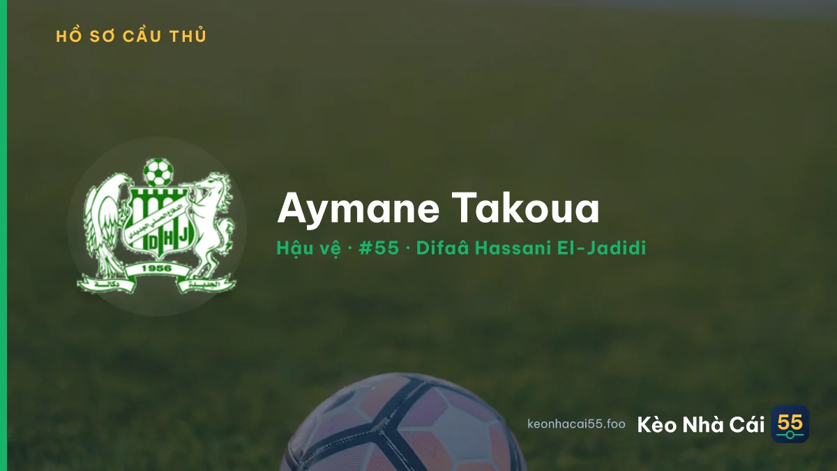 Aymane Takoua — Difaâ Hassani El-Jadidi