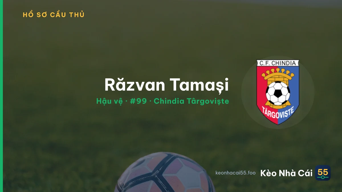 Răzvan Tamași — Chindia Târgoviște