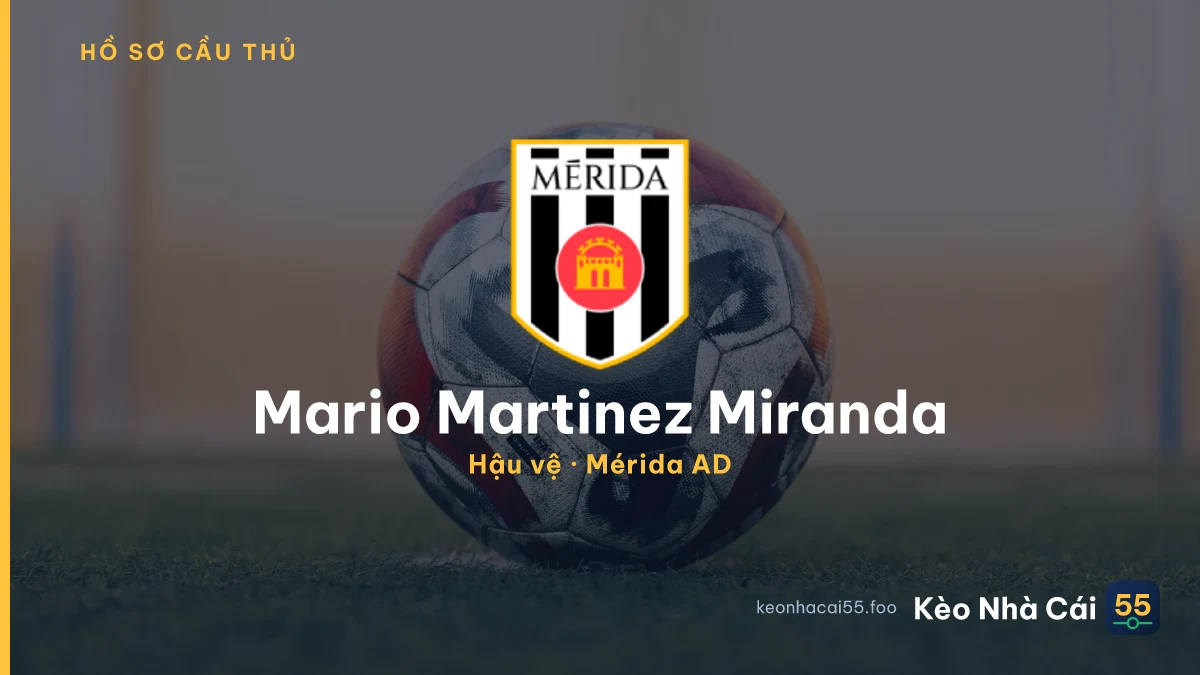 Mario Martinez Miranda — Mérida AD