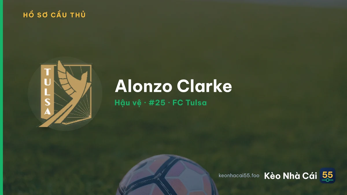 Alonzo  Clarke — FC Tulsa