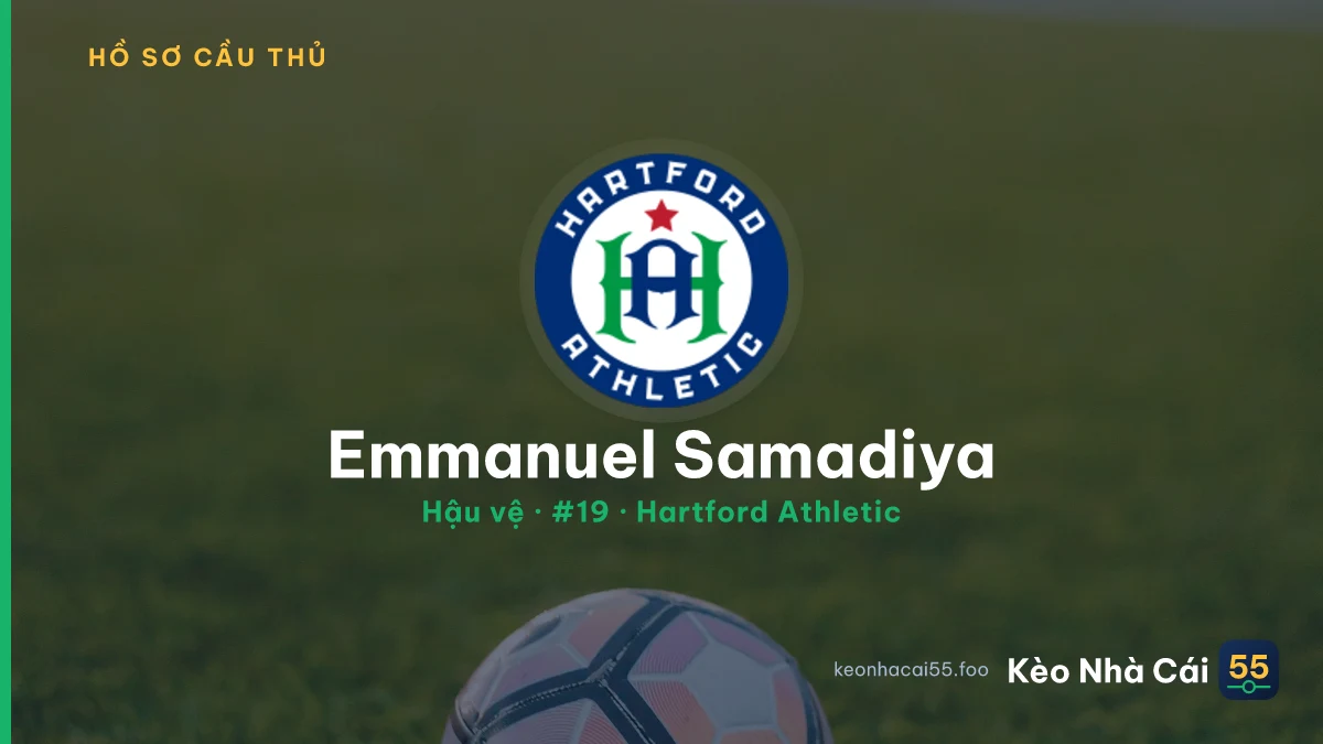 Emmanuel Samadiya — Hartford Athletic