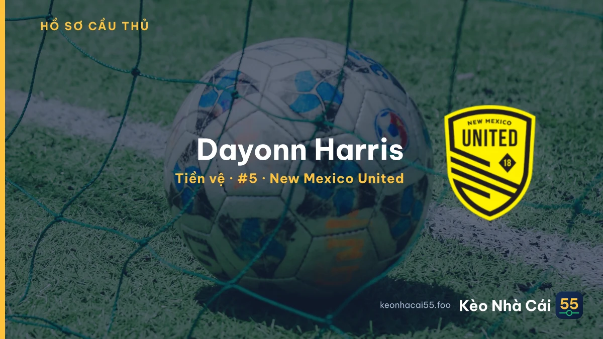 Dayonn Harris — New Mexico United