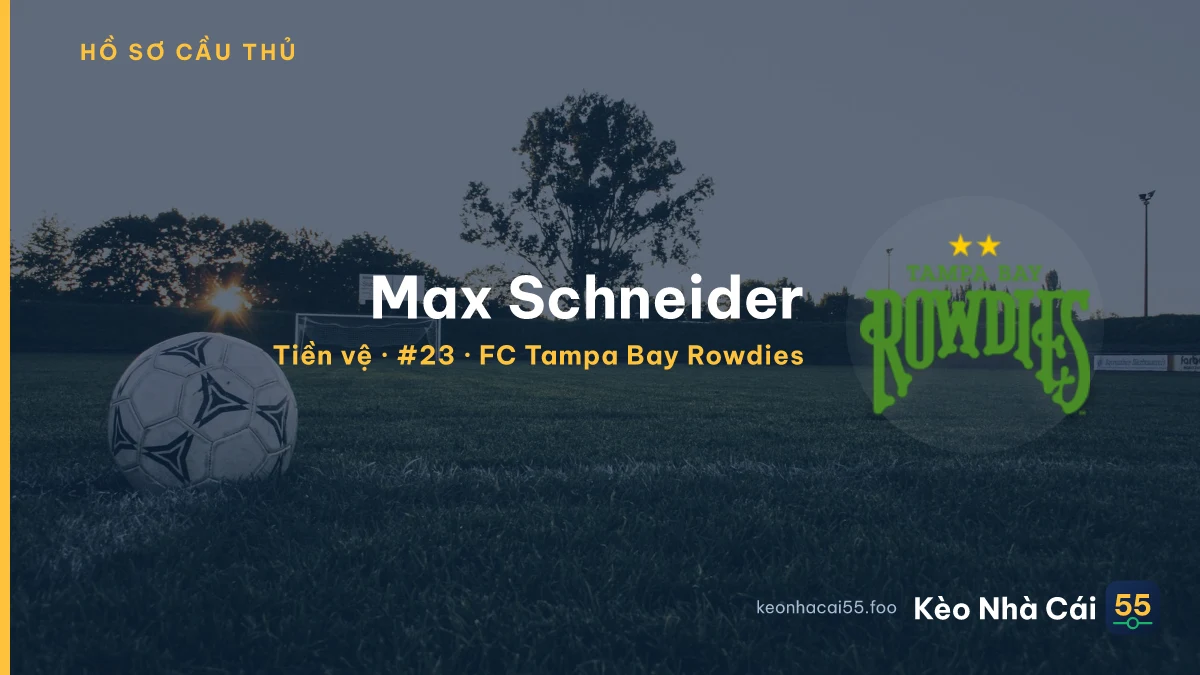 Max Schneider — FC Tampa Bay Rowdies