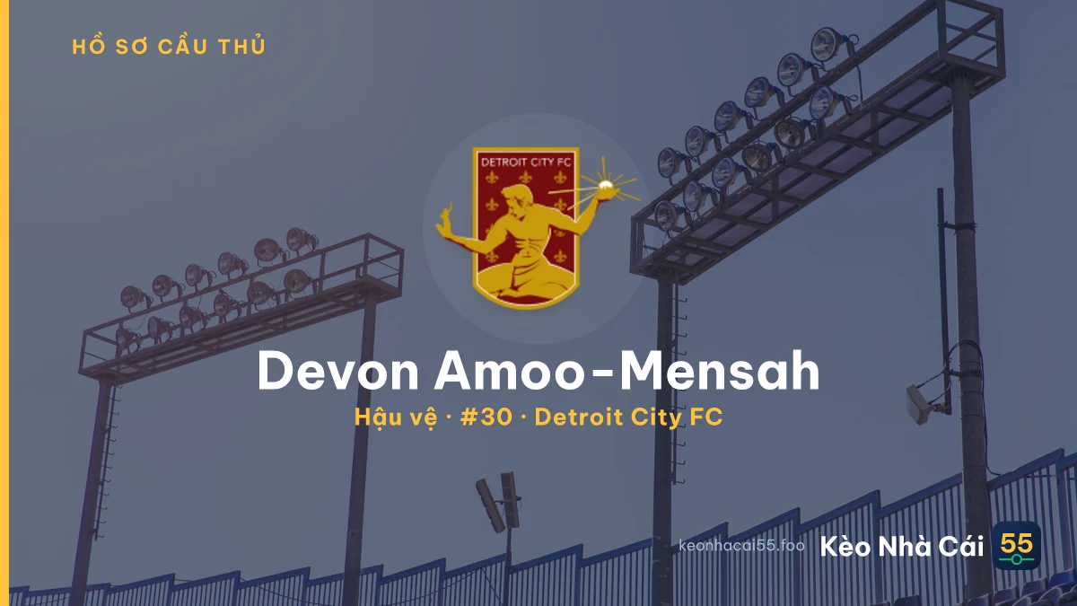 Devon Amoo-Mensah — Detroit City FC