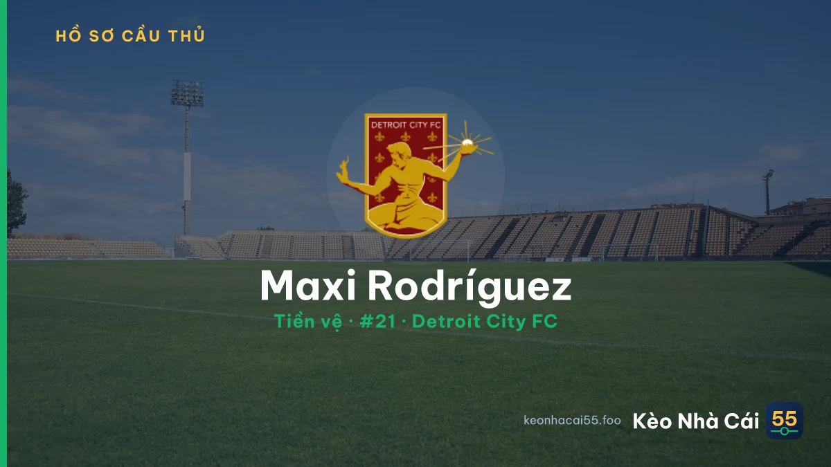 Maxi Rodríguez — Detroit City FC