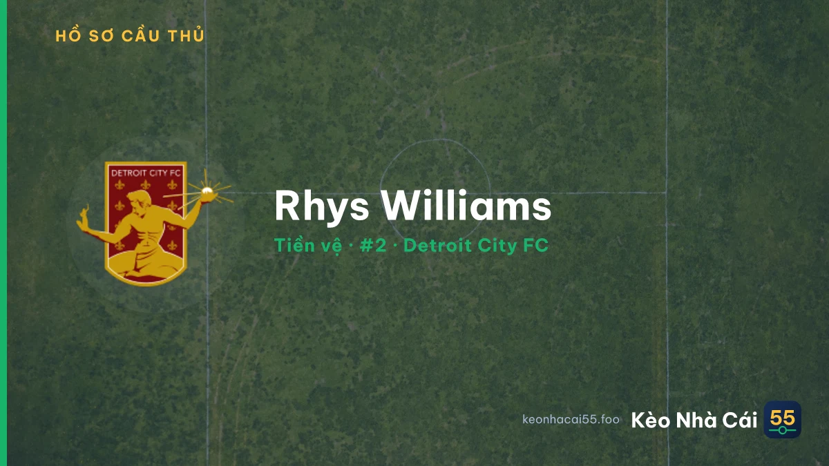 Rhys Williams — Detroit City FC