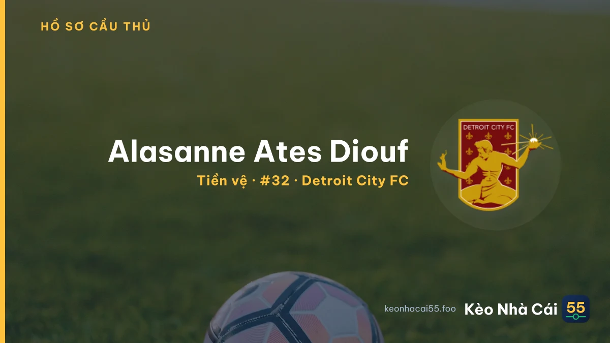 Alasanne Ates Diouf — Detroit City FC
