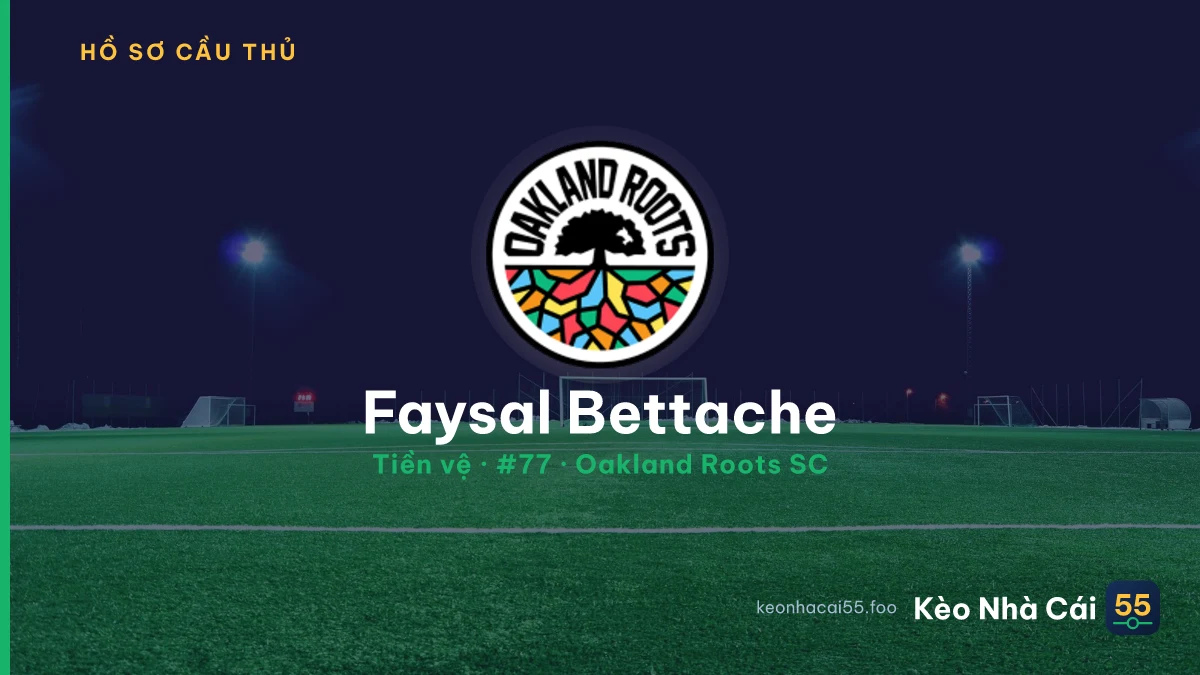 Faysal Bettache — Oakland Roots SC