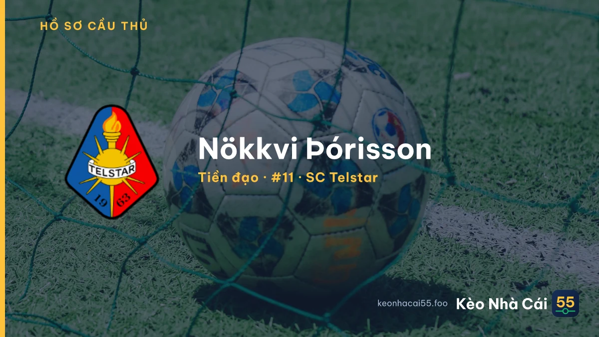 Nökkvi Þórisson — SC Telstar