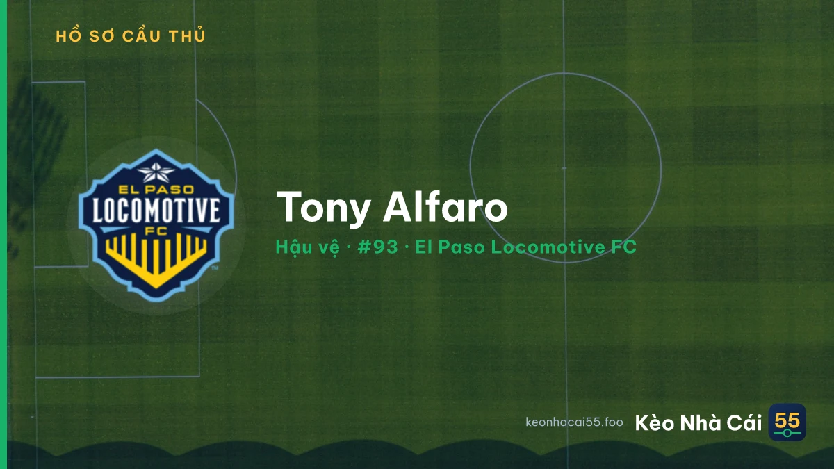 Tony Alfaro — El Paso Locomotive FC