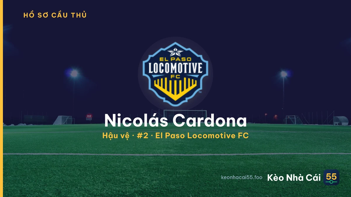 Nicolás Cardona — El Paso Locomotive FC