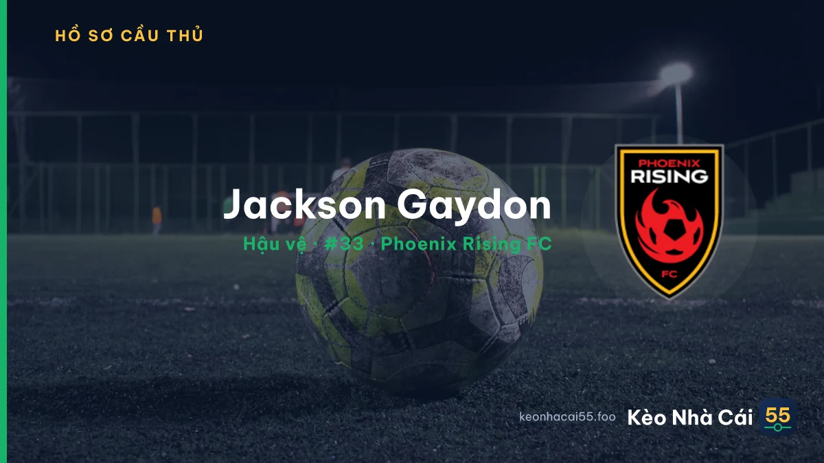 Jackson Gaydon — Phoenix Rising FC