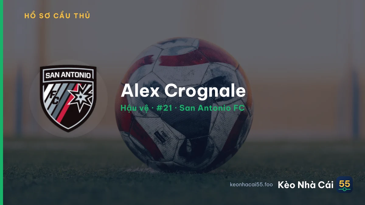 Alex Crognale — San Antonio FC