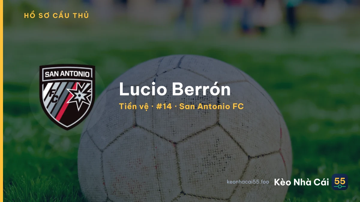 Lucio Berrón — San Antonio FC